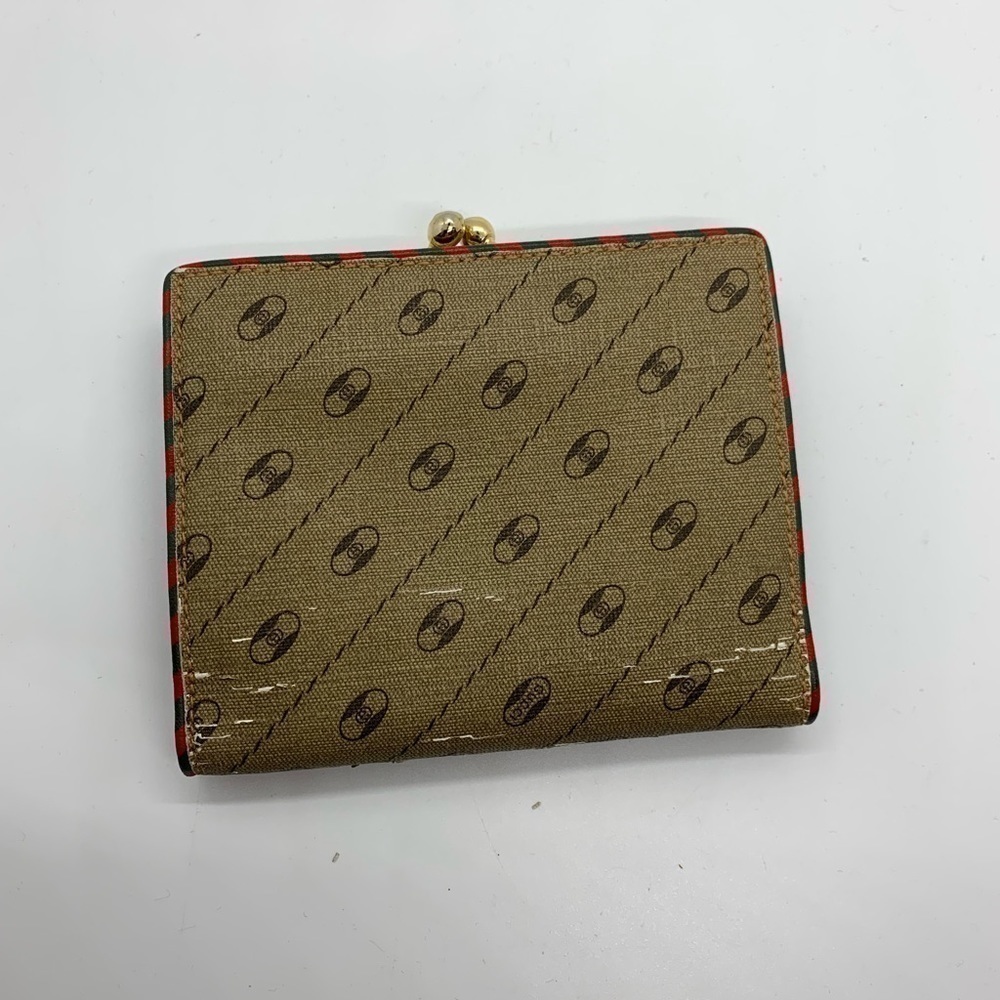Vintage~ Gucci Wallet ~ GG Authentic  Womens​​​​​​​​​​​​​​​​​​​​​​​​​​ - Picture 3 of 10